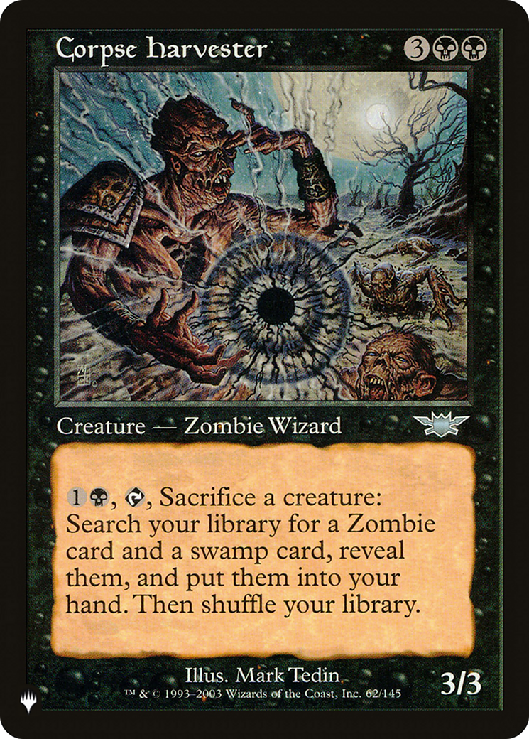 Corpse Harvester [The List Reprints] | Good Games Adelaide SA
