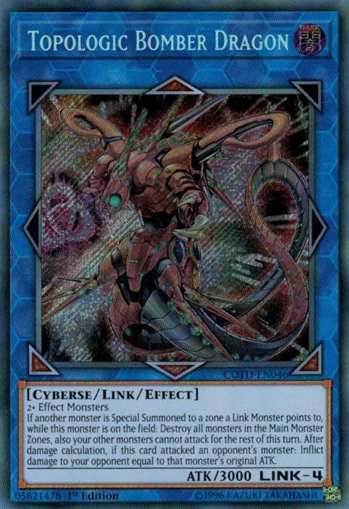 Topologic Bomber Dragon [COTD-EN046] Secret Rare | Good Games Adelaide SA