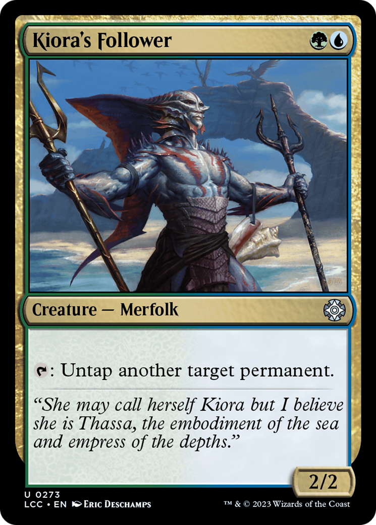 Kiora's Follower [The Lost Caverns of Ixalan Commander] | Good Games Adelaide SA