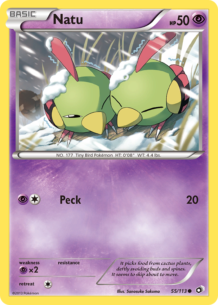 Natu (55/113) [Black & White: Legendary Treasures] | Good Games Adelaide SA