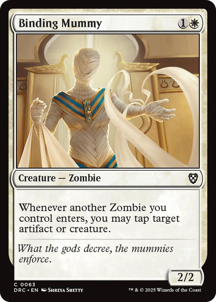 Binding Mummy 63 (Commander: Aetherdrift)  | Good Games Adelaide SA