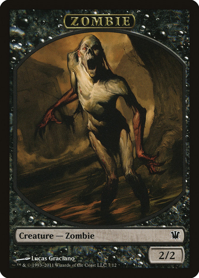 Zombie (7/12) [Innistrad Tokens] | Good Games Adelaide SA