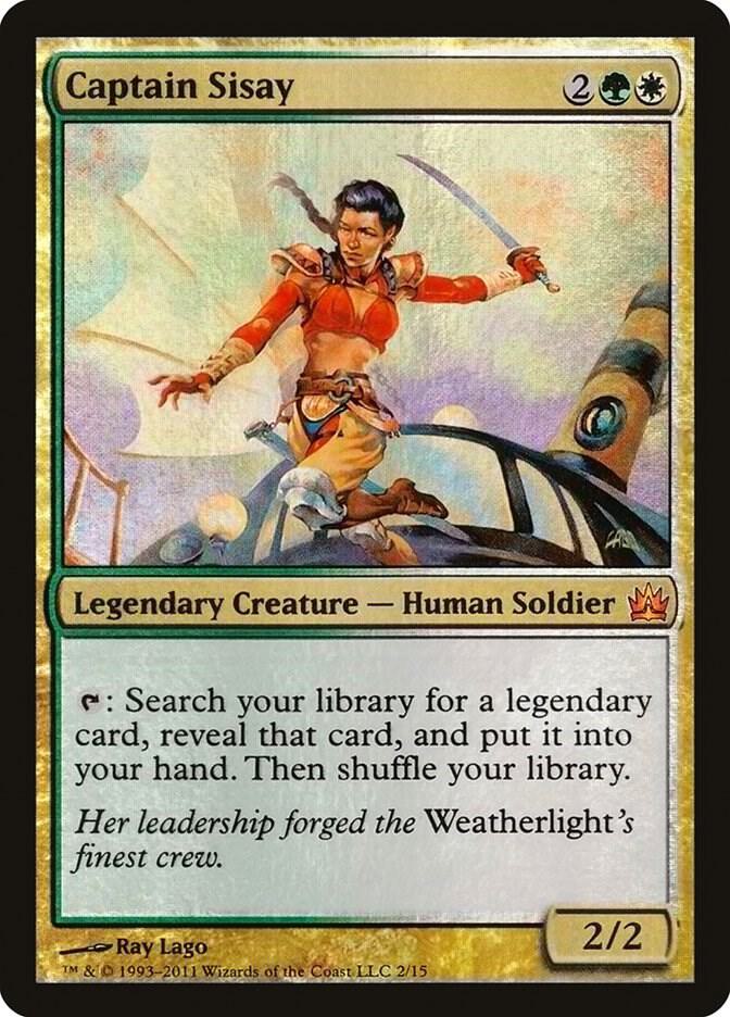 Captain Sisay 2 (From the Vault: Legends)  - Foil | Good Games Adelaide SA