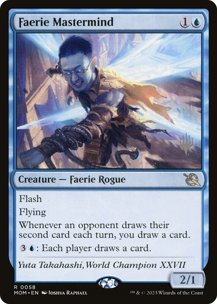 Faerie Mastermind (Promo Pack) [March of the Machine Promos] | Good Games Adelaide SA