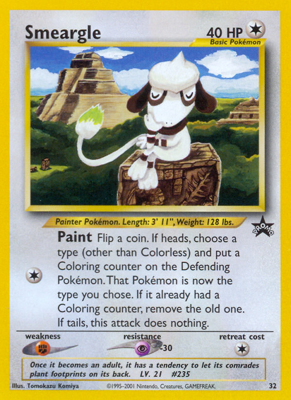 Smeargle (32) [Wizards of the Coast: Black Star Promos] | Good Games Adelaide SA