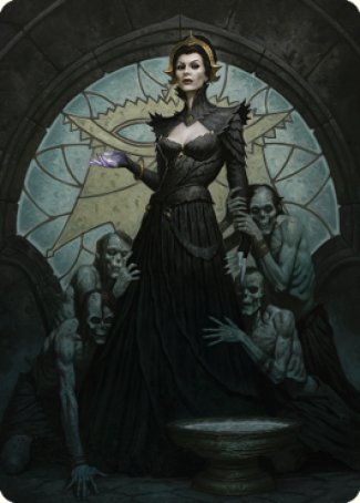 Liliana of the Veil Art Card [Dominaria United Art Series] | Good Games Adelaide SA