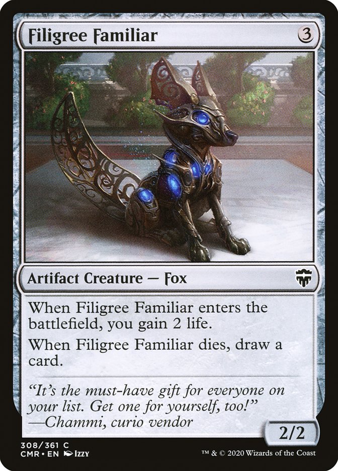 Filigree Familiar 308 (Commander Legends)  | Good Games Adelaide SA