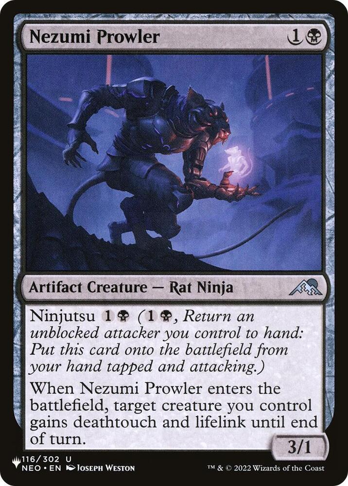 Nezumi Prowler 116/302 (The List Reprints)  | Good Games Adelaide SA