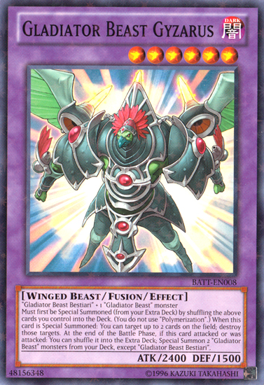 Gladiator Beast Gyzarus [BATT-EN008] Starfoil Rare | Good Games Adelaide SA