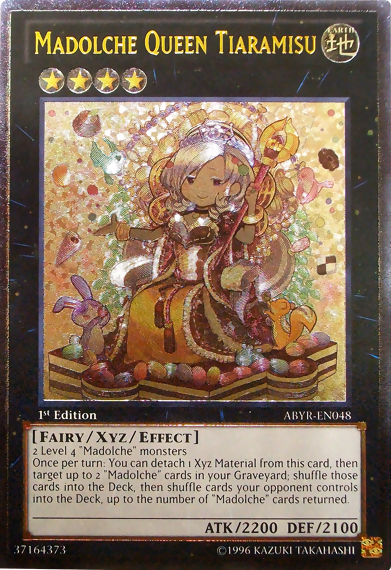 Madolche Queen Tiaramisu (UTR) [ABYR-EN048] Ultimate Rare | Good Games Adelaide SA
