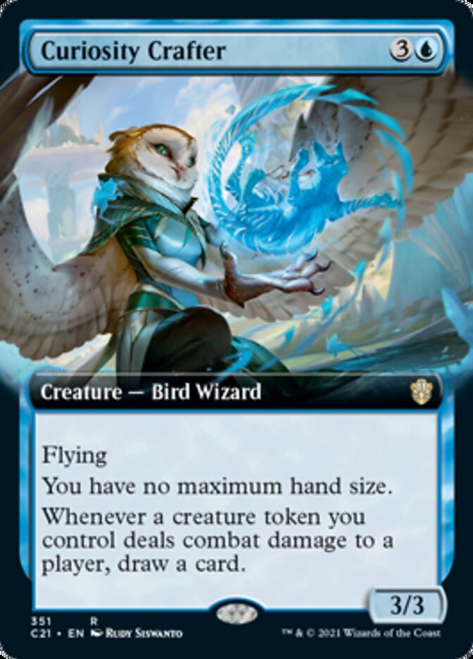 Curiosity Crafter (Extended) [Commander 2021] | Good Games Adelaide SA