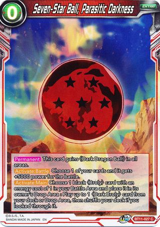 Seven-Star Ball, Parasitic Darkness [BT11-027] | Good Games Adelaide SA