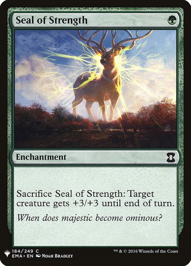 Seal of Strength 184 (The List Reprints)  | Good Games Adelaide SA