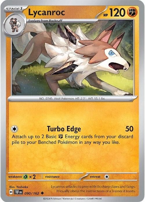 Lycanroc 090/162 (SV05: Temporal Forces)  | Good Games Adelaide SA