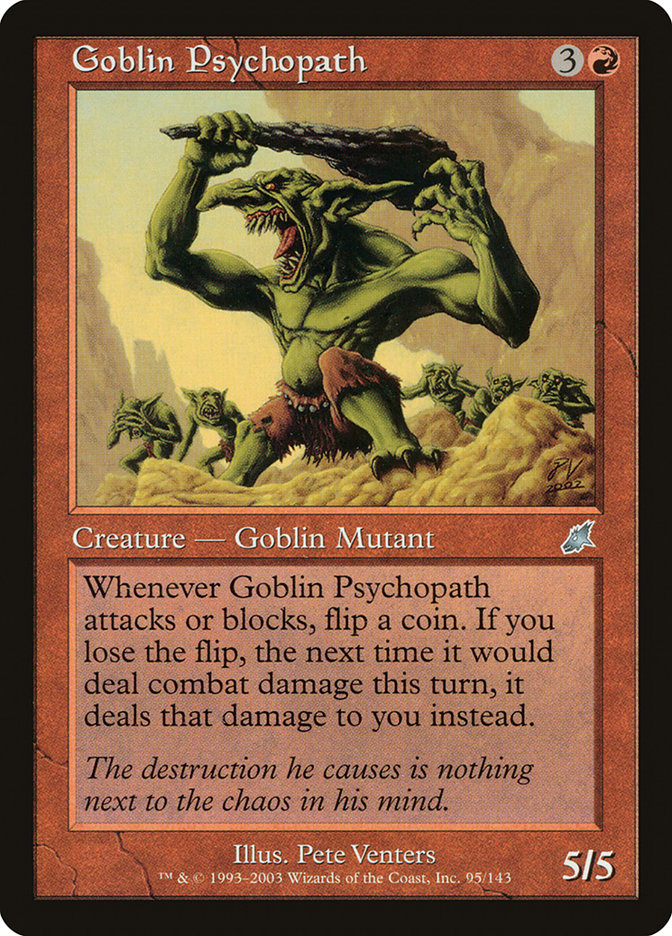 Goblin Psychopath 95 (Scourge)  | Good Games Adelaide SA