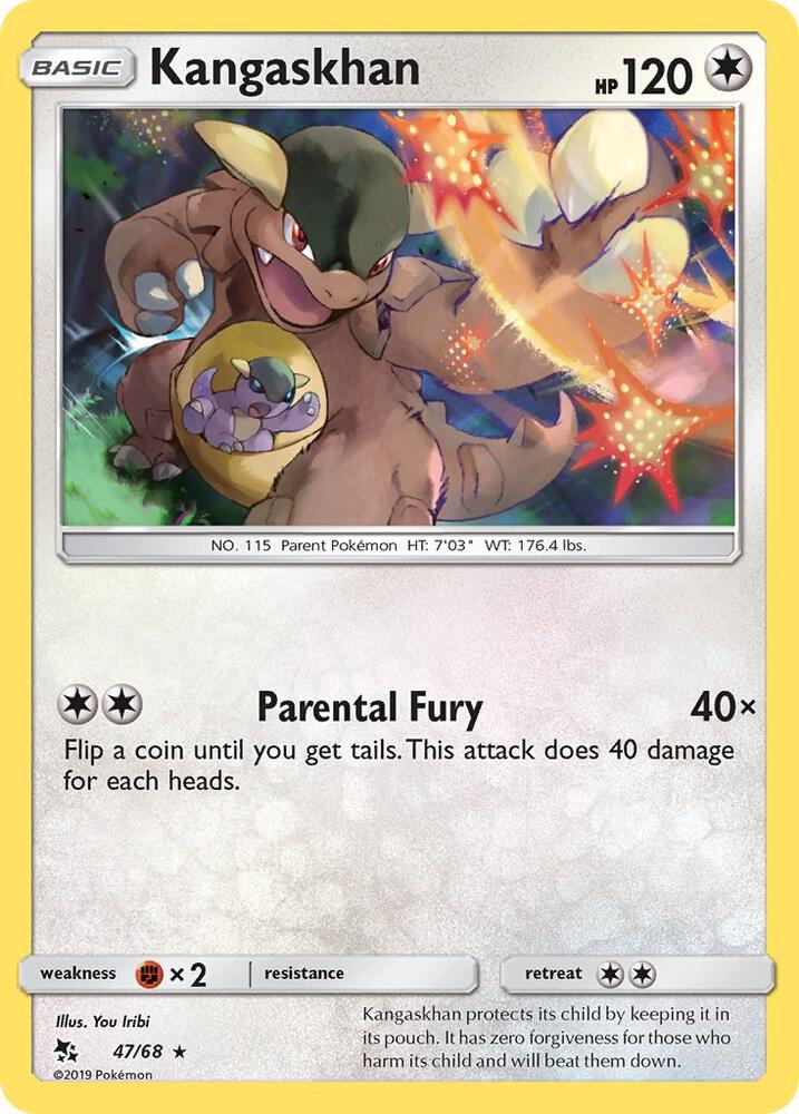 Kangaskhan 47/68 (Hidden Fates)  | Good Games Adelaide SA