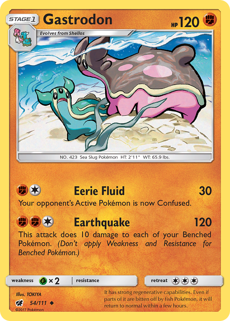 Gastrodon (54/111) [Sun & Moon: Crimson Invasion] | Good Games Adelaide SA