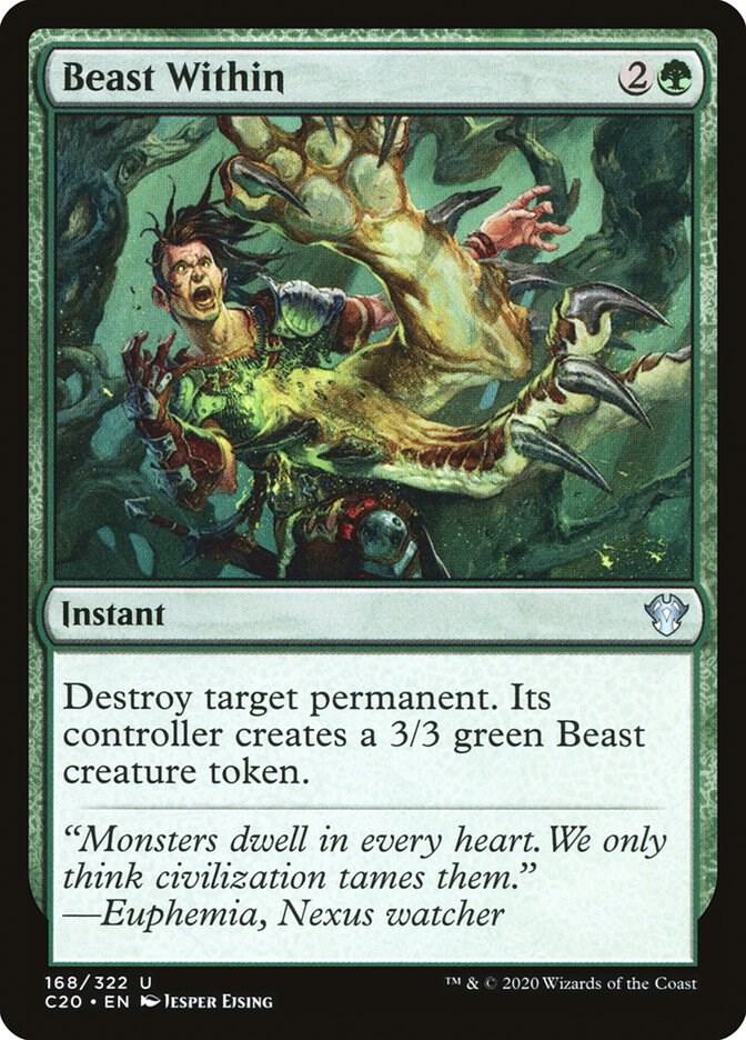 Beast Within 168 (Commander 2020)  | Good Games Adelaide SA