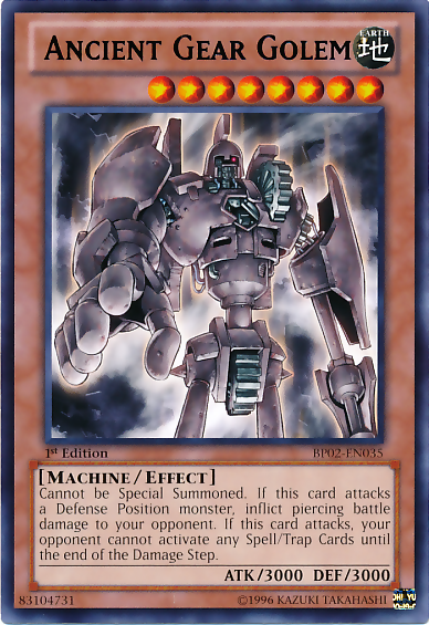 Ancient Gear Golem [BP02-EN035] Rare | Good Games Adelaide SA