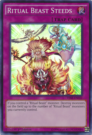 Ritual Beast Steeds [THSF-EN032] Super Rare | Good Games Adelaide SA