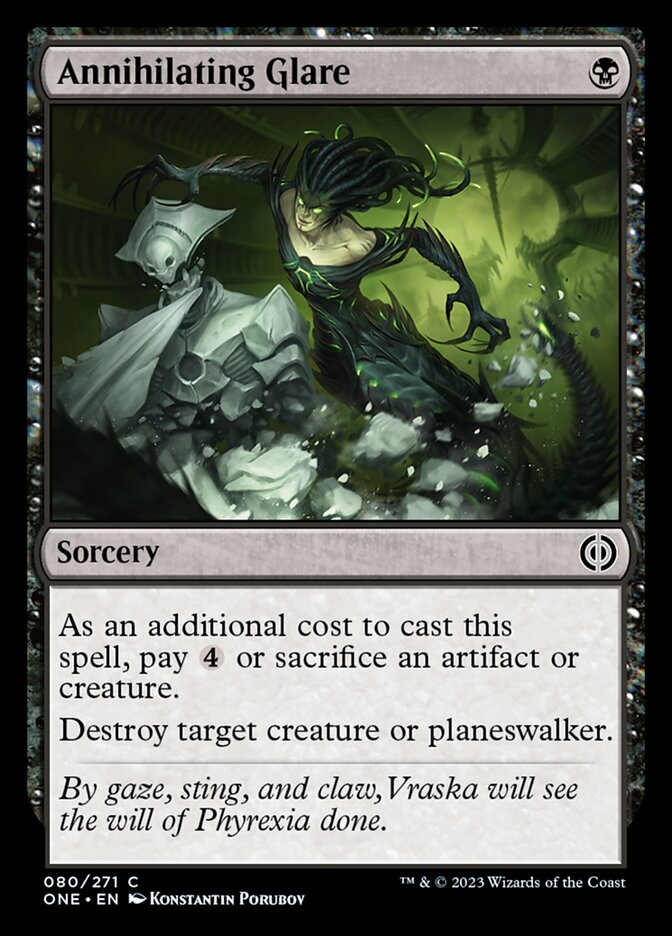 Annihilating Glare [Phyrexia: All Will Be One] | Good Games Adelaide SA