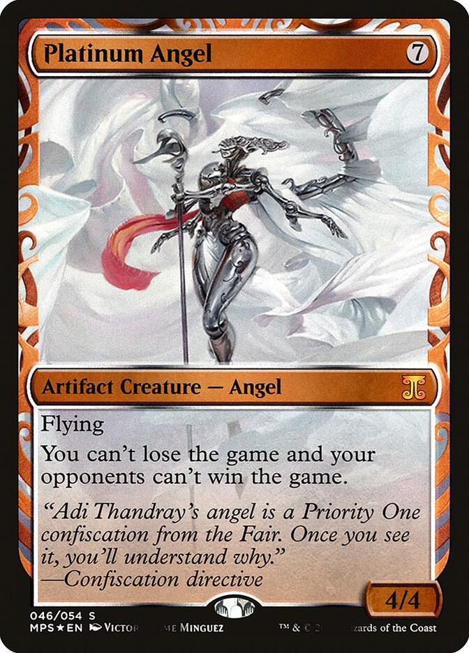 Platinum Angel 46 (Masterpiece Series: Kaladesh Inventions)  - Foil | Good Games Adelaide SA