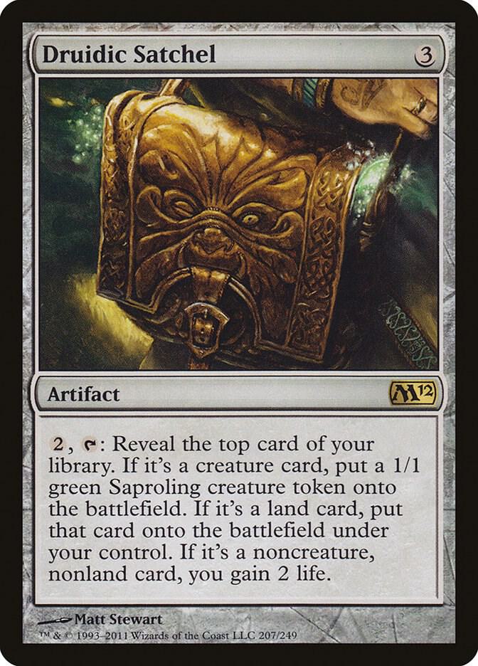 Druidic Satchel 207 (Magic 2012 (M12))  - Foil | Good Games Adelaide SA