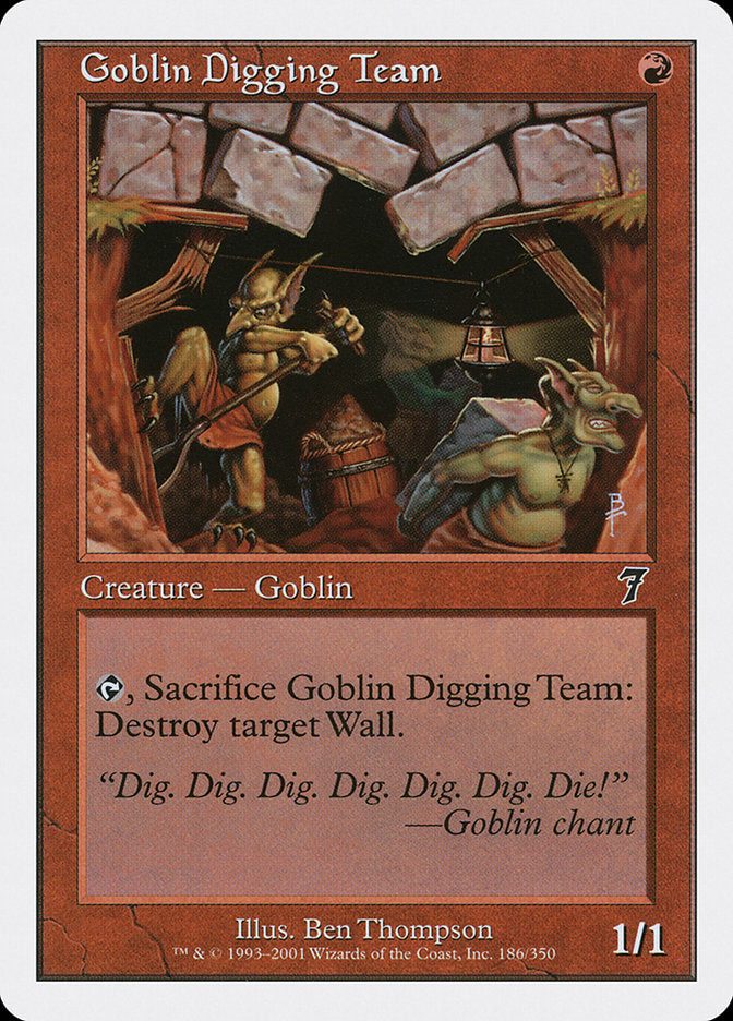 Goblin Digging Team [Seventh Edition] | Good Games Adelaide SA