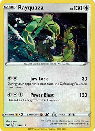 Rayquaza (SWSH029) [Sword & Shield: Black Star Promos] | Good Games Adelaide SA
