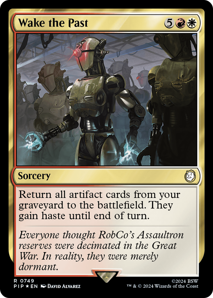 Wake the Past (Surge Foil) [Fallout] | Good Games Adelaide SA