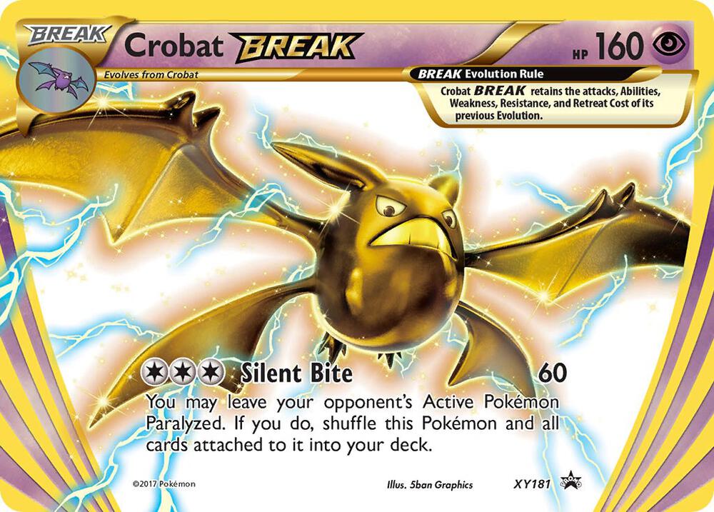 Crobat BREAK XY181 (XY Promos)  - Holofoil | Good Games Adelaide SA