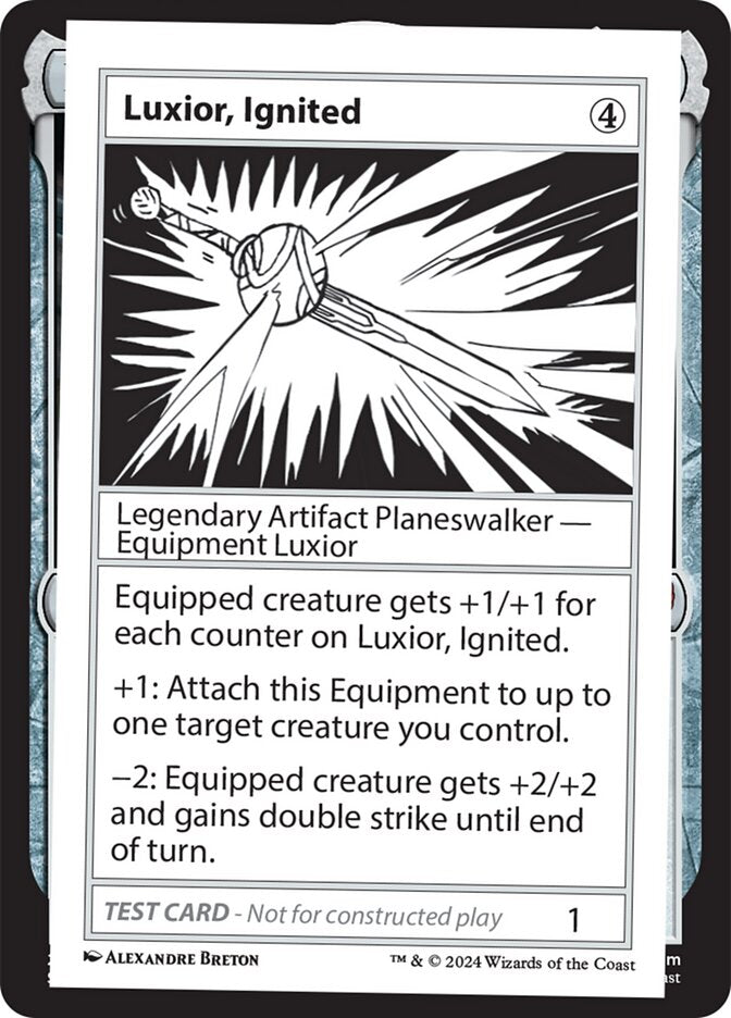 Luxior, Ignited  (Mystery Booster 2 Playtest Cards)  | Good Games Adelaide SA