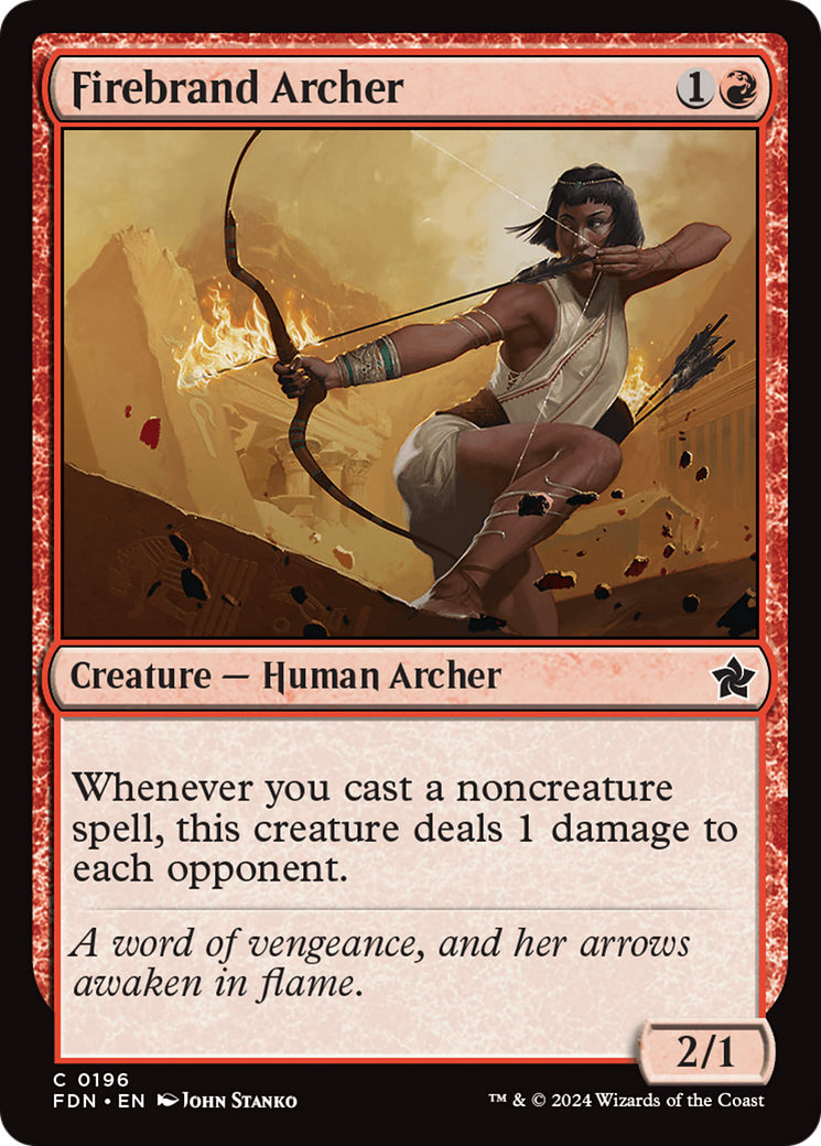 Firebrand Archer [Foundations] | Good Games Adelaide SA