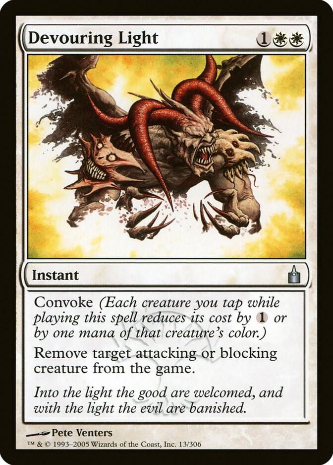Devouring Light 13/306 (Ravnica: City of Guilds)  - Foil | Good Games Adelaide SA