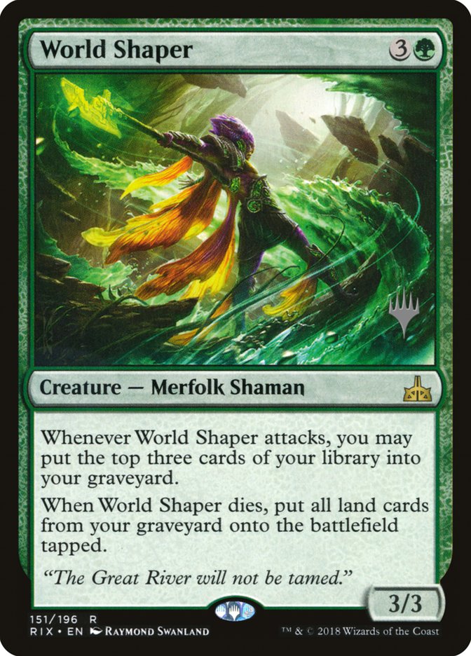 World Shaper [Rivals of Ixalan Promos] | Good Games Adelaide SA