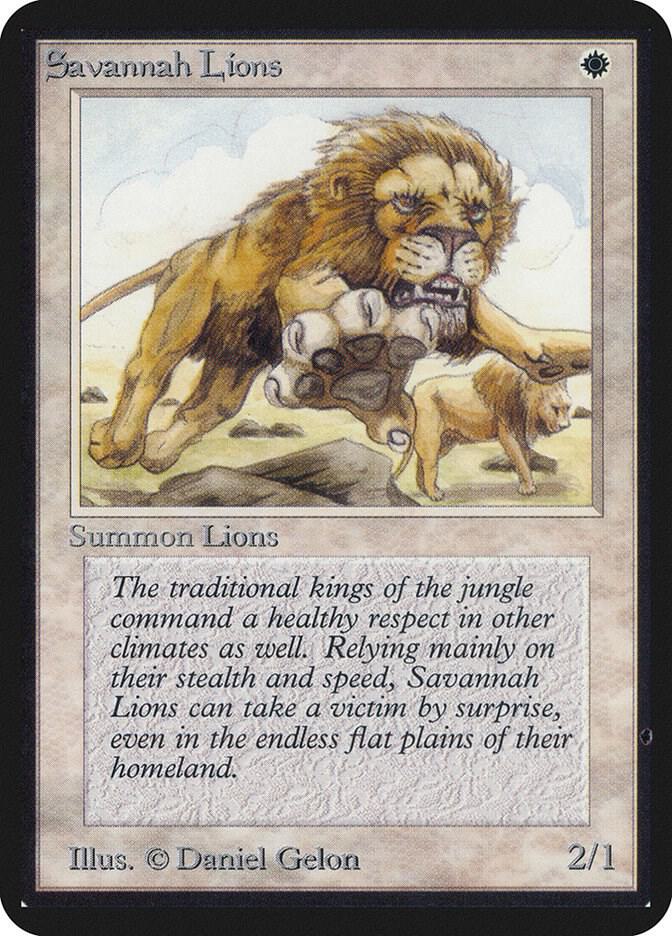 Savannah Lions  (Alpha Edition)  | Good Games Adelaide SA
