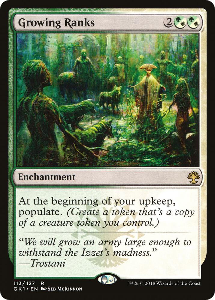 Growing Ranks 113 (Guilds of Ravnica: Guild Kits)  | Good Games Adelaide SA