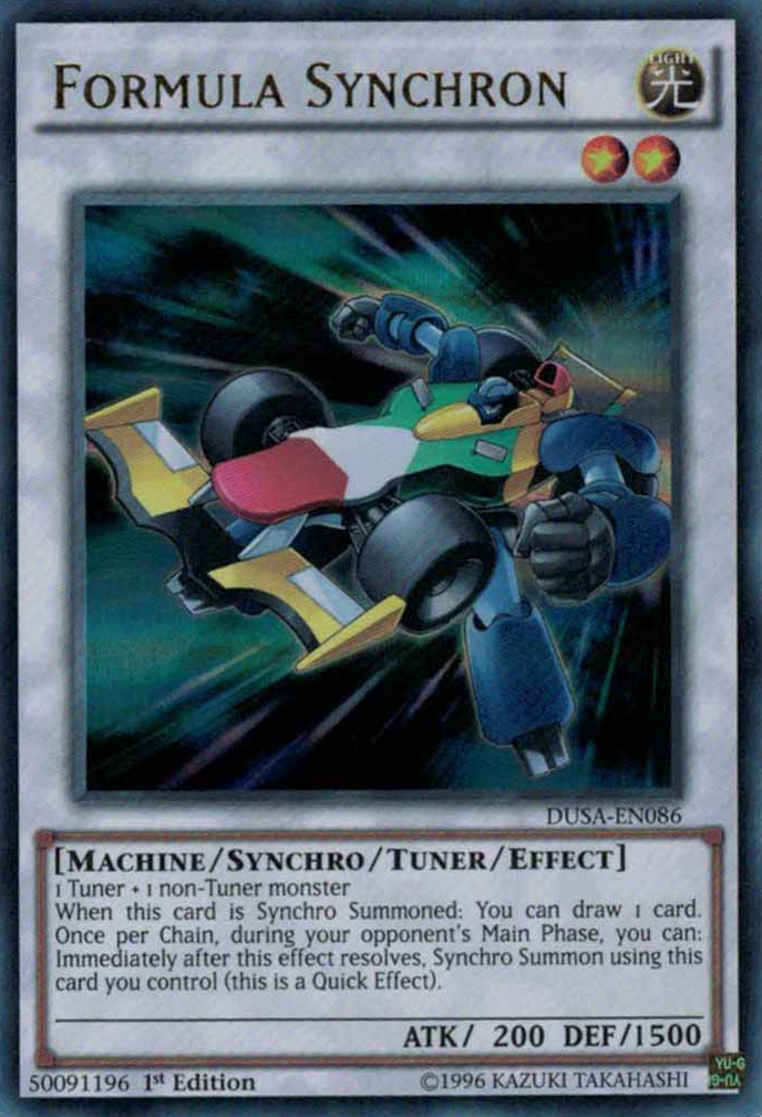 Formula Synchron [DUSA-EN086] Ultra Rare | Good Games Adelaide SA