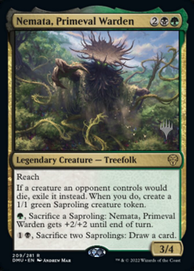 Nemata, Primeval Warden (Promo Pack) [Dominaria United Promos] | Good Games Adelaide SA