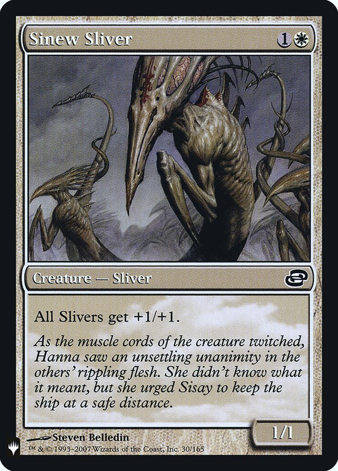 Sinew Sliver [Mystery Booster] | Good Games Adelaide SA