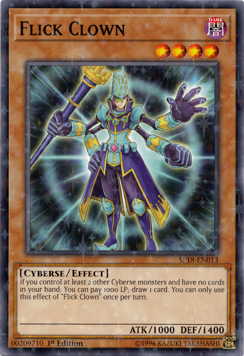 Flick Clown [SP18-EN013] Starfoil Rare | Good Games Adelaide SA