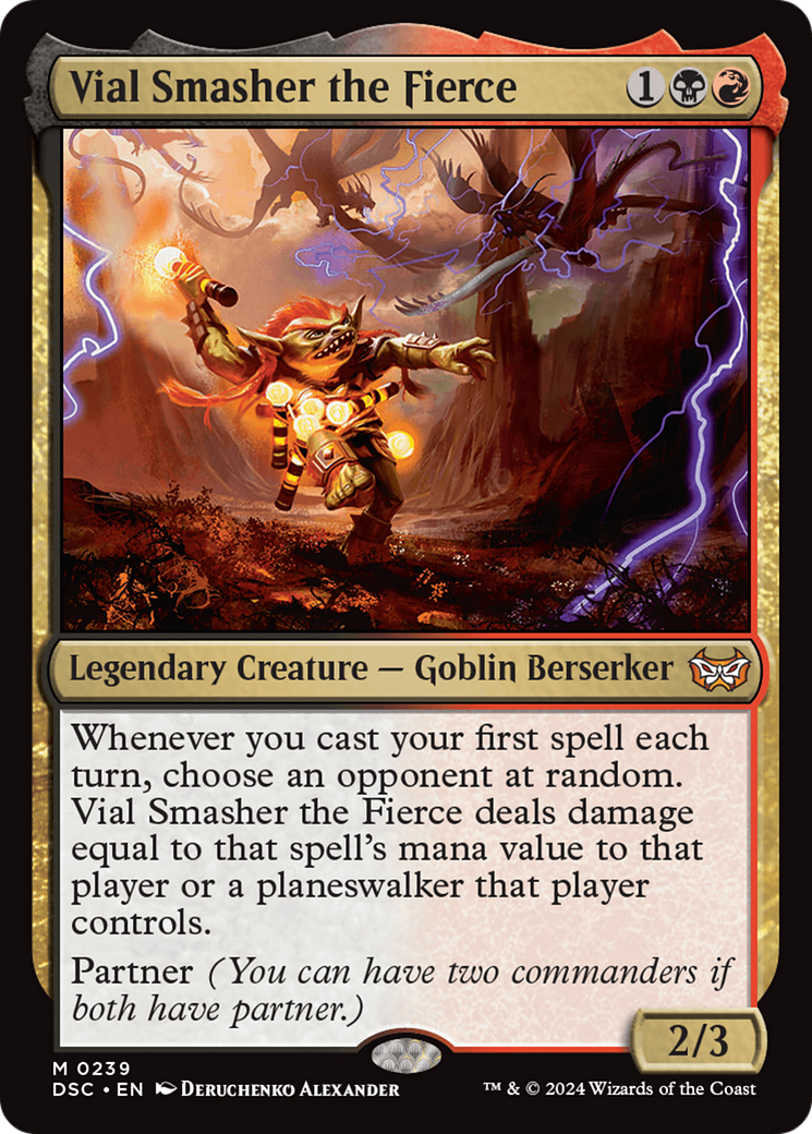 Vial Smasher the Fierce [Duskmourn: House of Horror Commander] | Good Games Adelaide SA