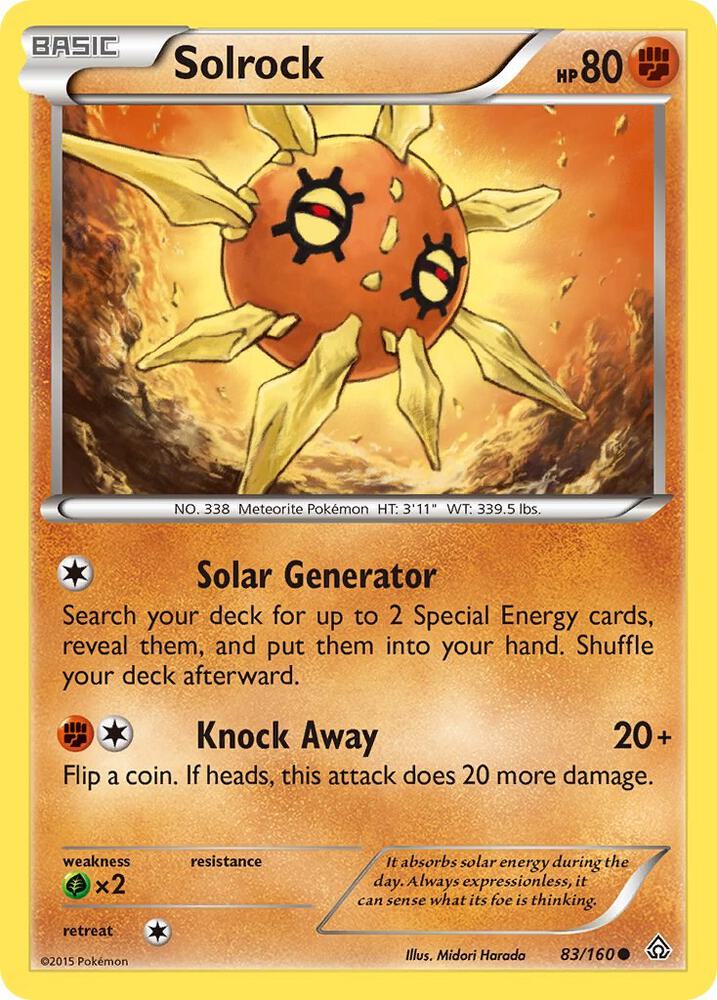 Solrock 83/160 (XY - Primal Clash)  | Good Games Adelaide SA