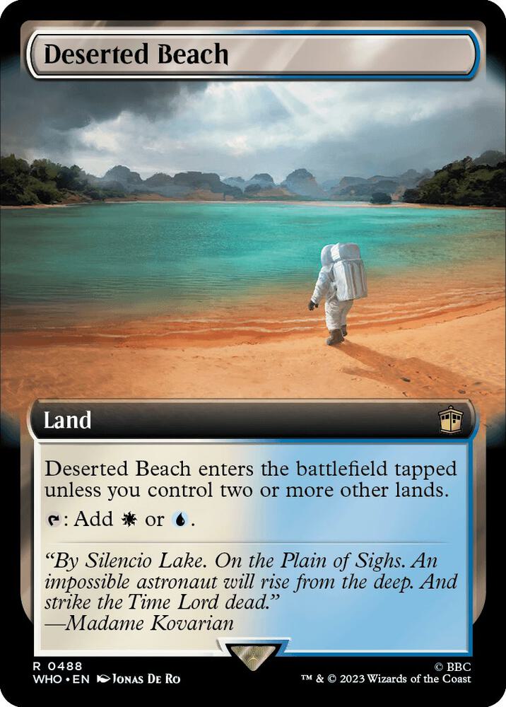 Deserted Beach 488 (Universes Beyond: Doctor Who)  - Foil | Good Games Adelaide SA