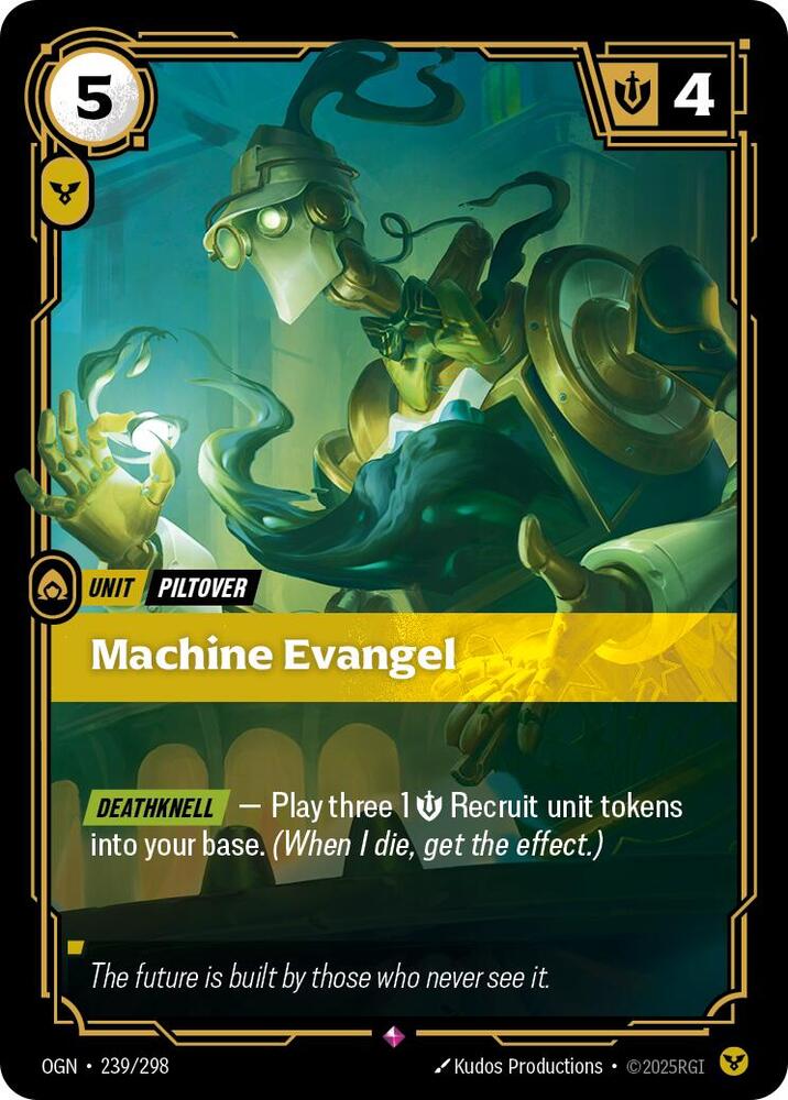 Machine Evangel 239/298 (Origins)  - Foil | Good Games Adelaide SA