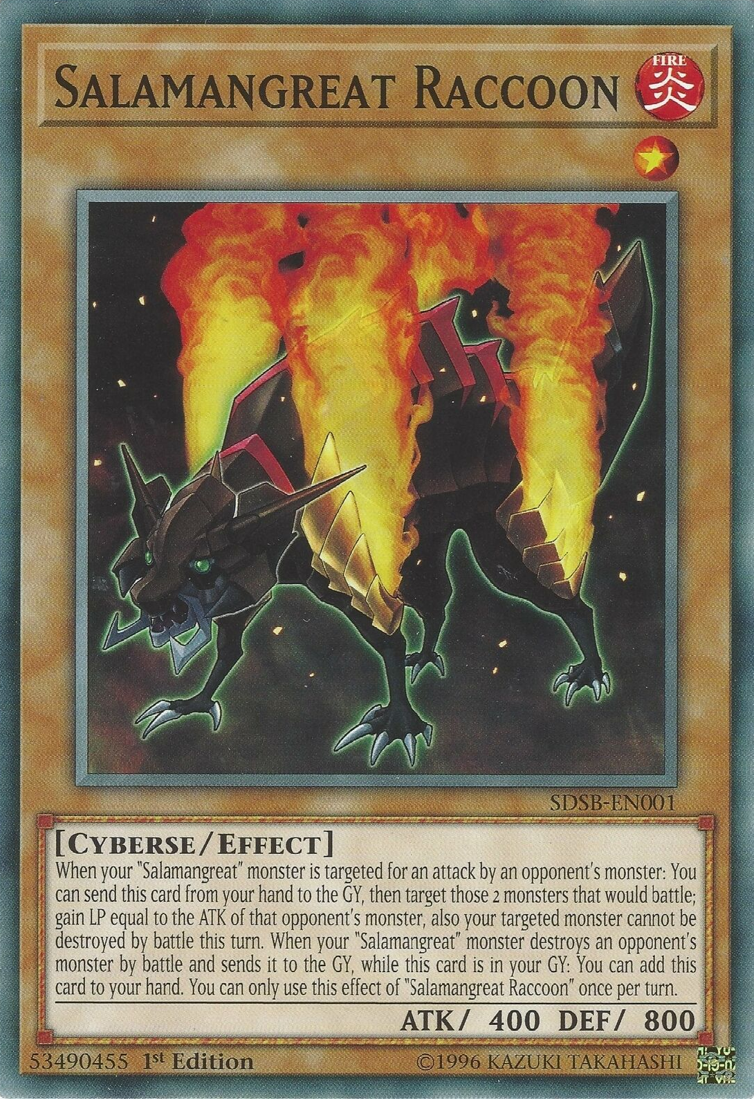 Salamangreat Raccoon [SDSB-EN001] Common | Good Games Adelaide SA