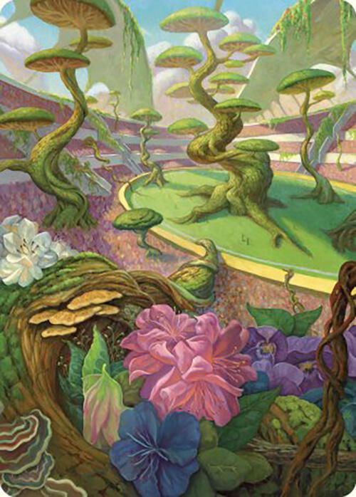 Undergrowth Stadium Art Card 49 (Art Series: Commander Masters)  | Good Games Adelaide SA