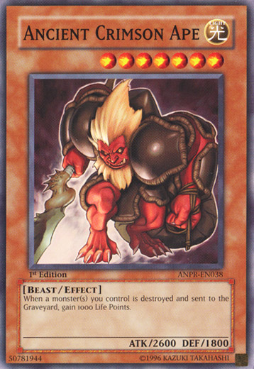 Ancient Crimson Ape [ANPR-EN038] Common | Good Games Adelaide SA