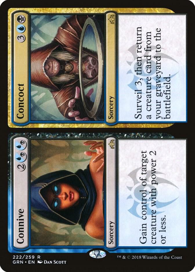 Connive // Concoct 222 (Guilds of Ravnica)  | Good Games Adelaide SA