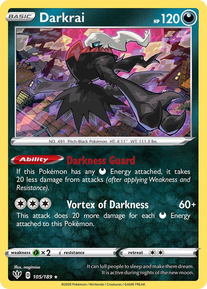 Darkrai 105 189 105/189 (Deck Exclusives)  | Good Games Adelaide SA